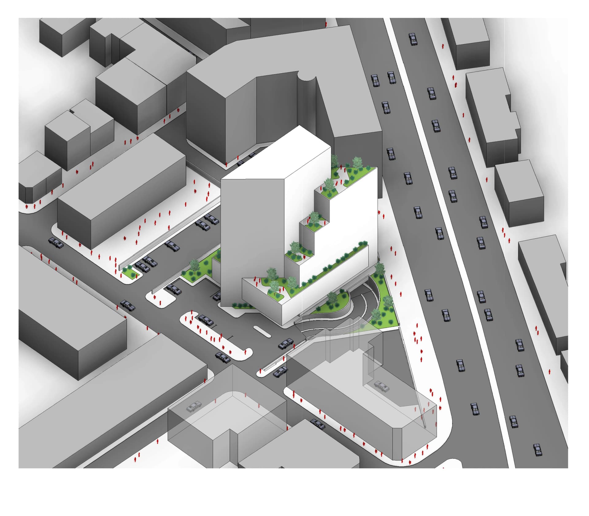 Architectural concept design stage